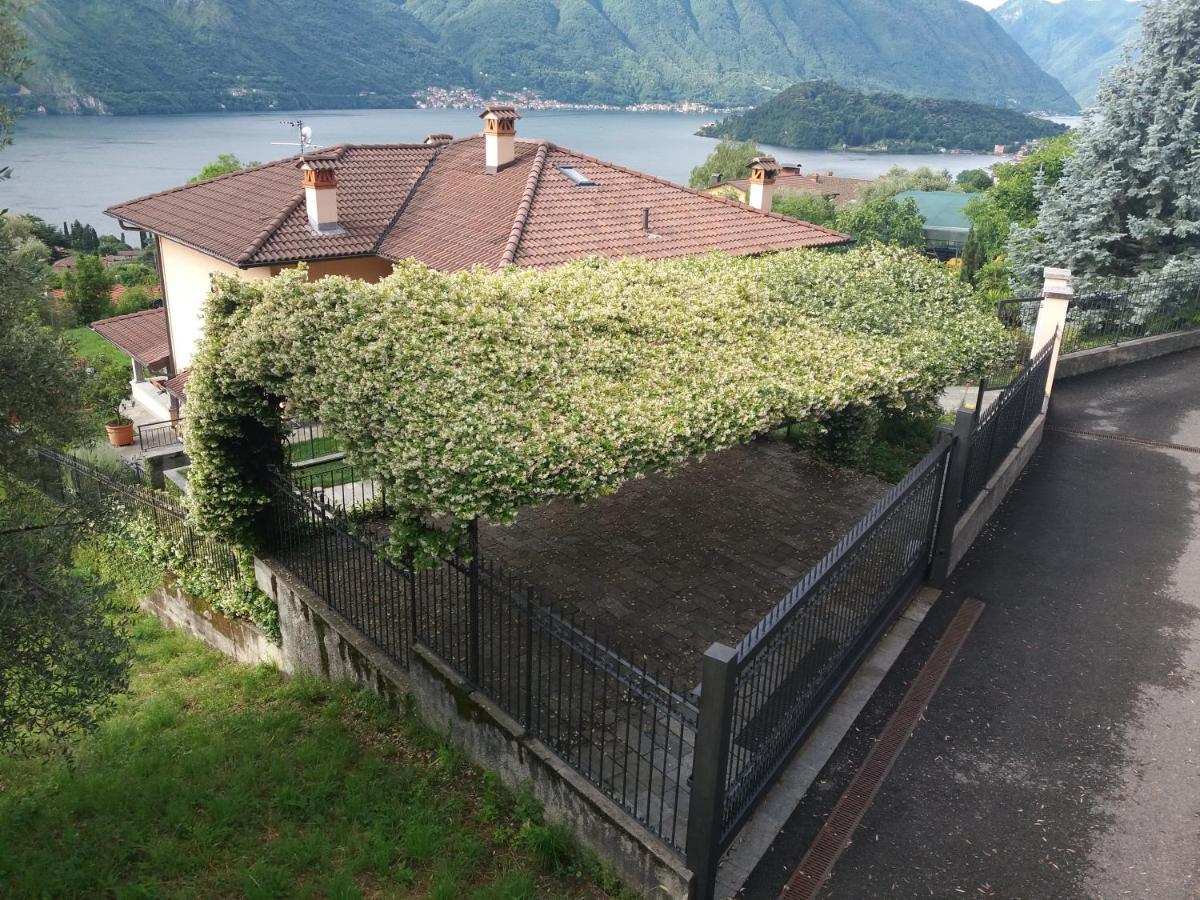 Casa Intignano - Camera Con Bagno E Portico Vista Lago Тремеццо Екстер'єр фото